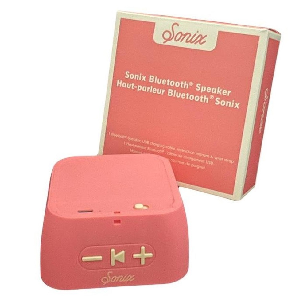 Sonix Pink Bluetooth Speaker